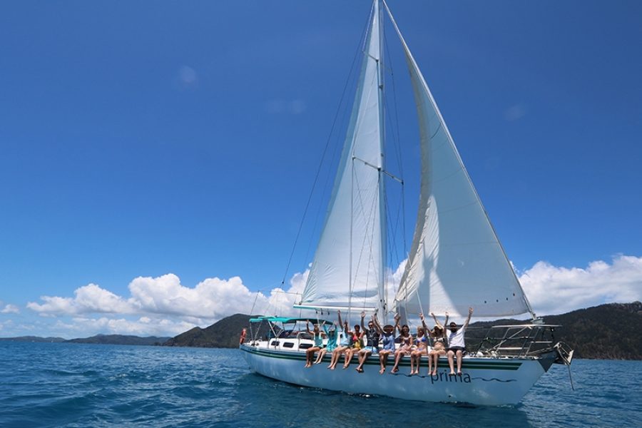 Croisière Whitsundays 2 jours / 1 nuit voilier Prima