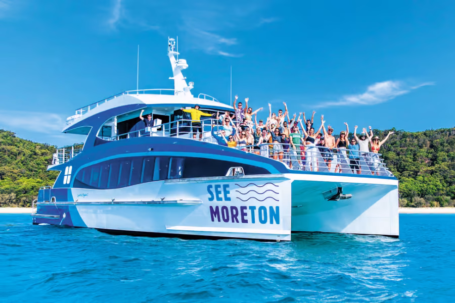 Excursion bateau Moreton Island