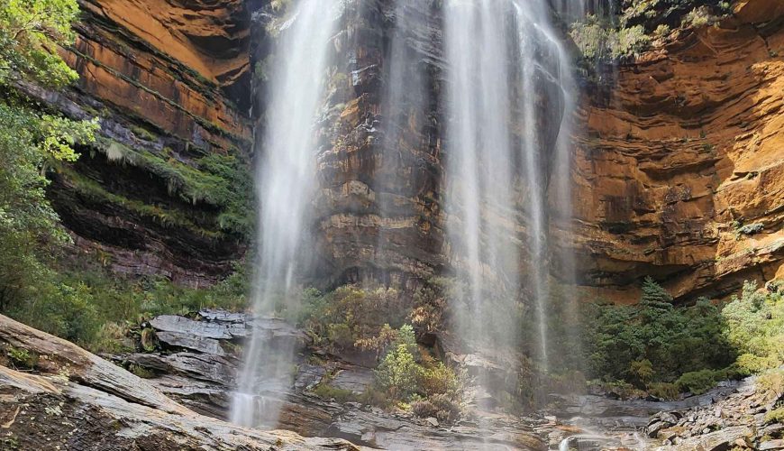 Excursion aux Blue Mountains depuis Sydney : chutes d'eau et Three Sisters