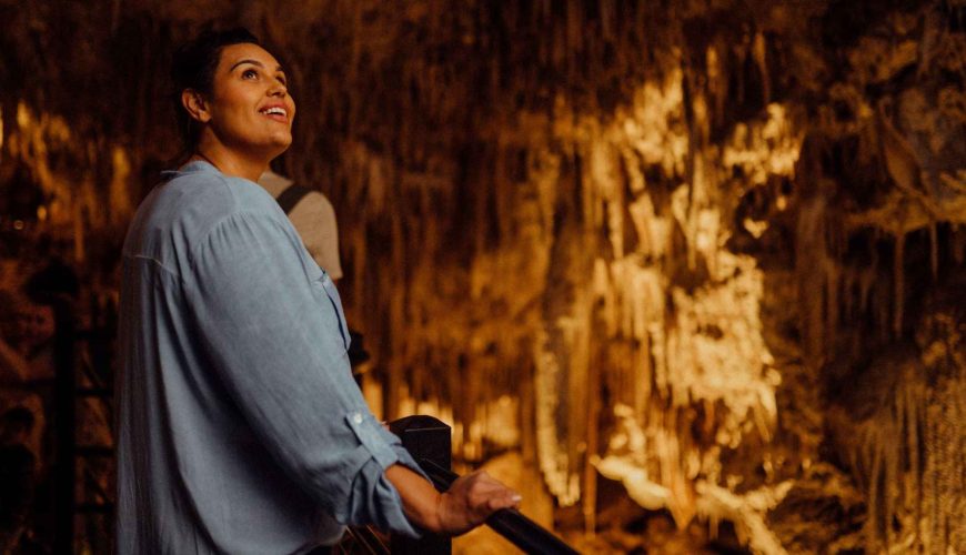 Grotte de Ngilgi à Yallingup : visite libre et Ancient Lands Experience