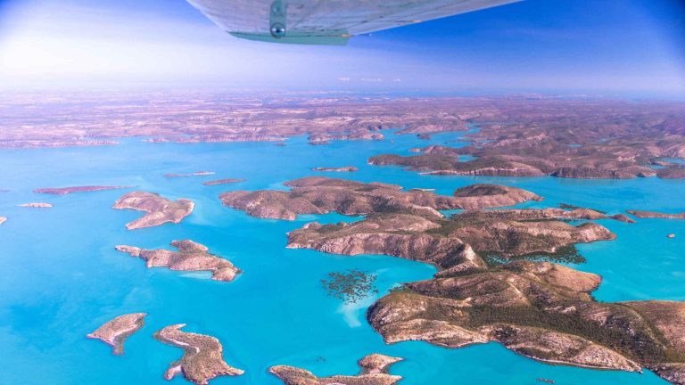 Vol panoramique depuis Broome : Horizontal Falls, Cape Leveque et ferme perlière de Cygnet Bay